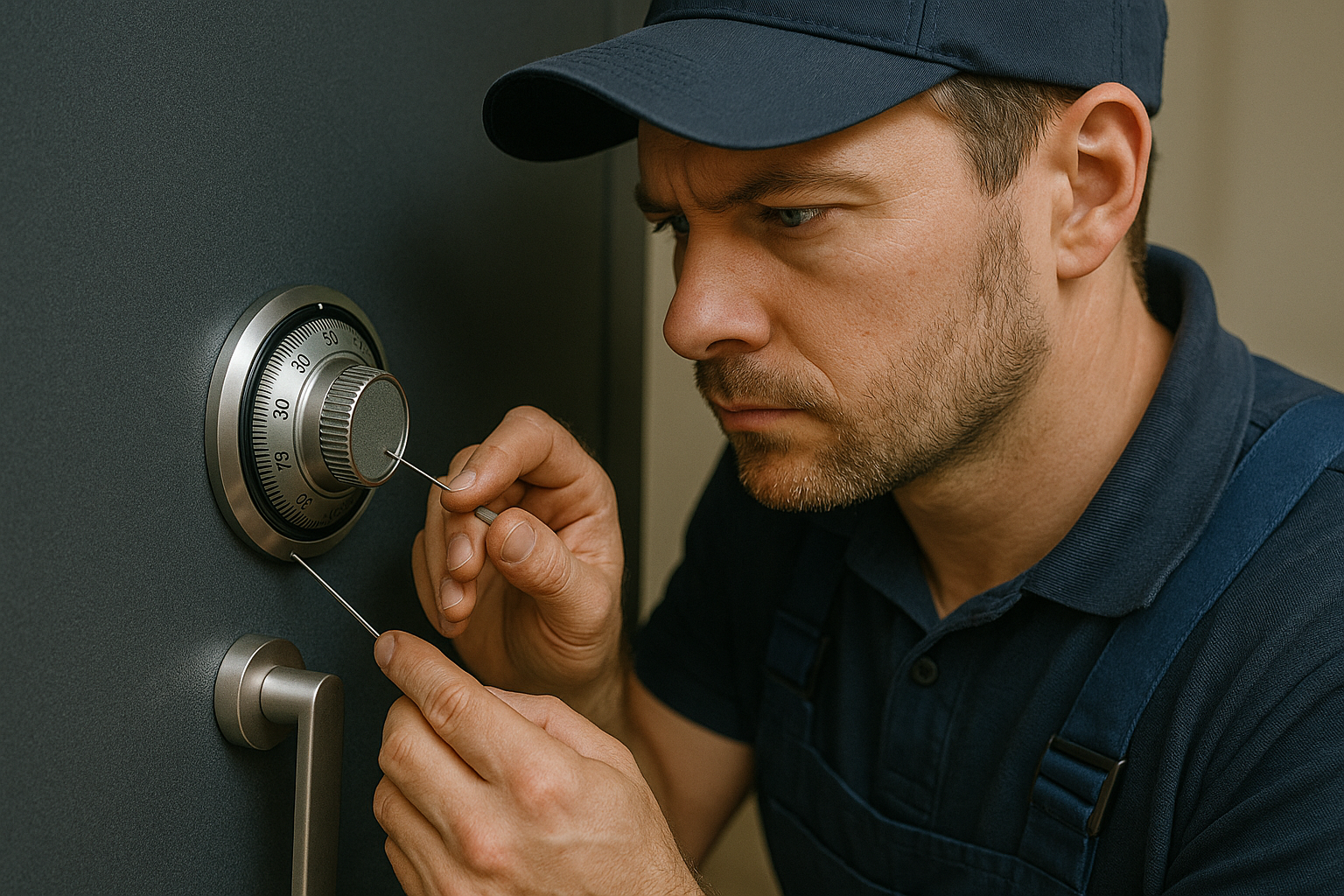 Schlüsseldienst Gerresheim öffnet einen Tresor fachgerecht und diskret bei verlorenen Codes oder technischen Defekten.